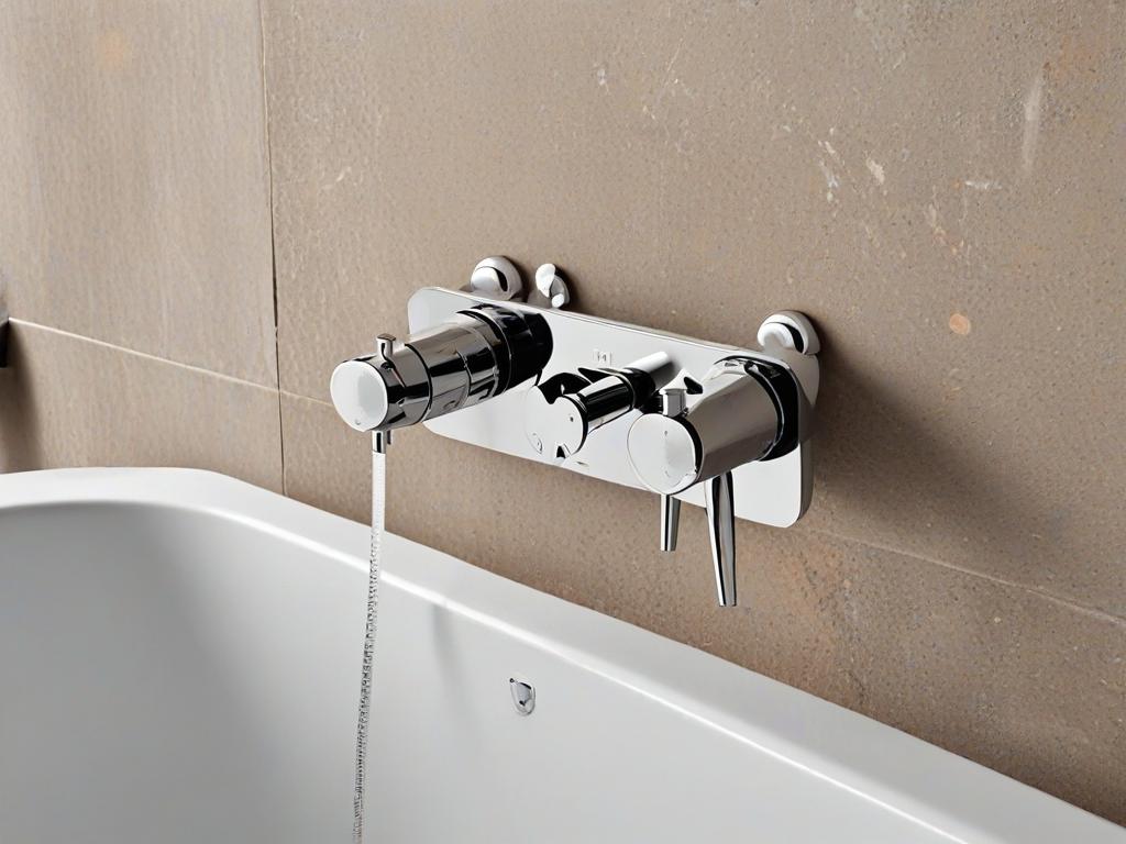 Thermostatic Wall Mixers for Bathtubs